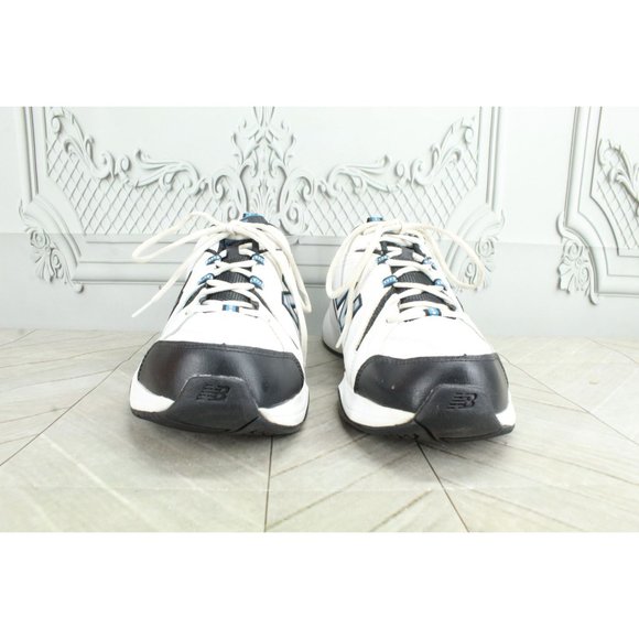 New Balance 608v4 White Royal Suede Mesh Breathable Training Shoes Size 11.5 - Picture 4 of 10